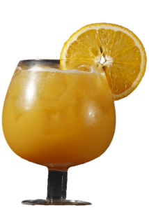 Alkoholfreier Cocktail mit Orange