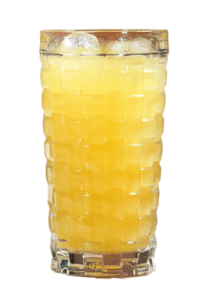 Orangensaft groß